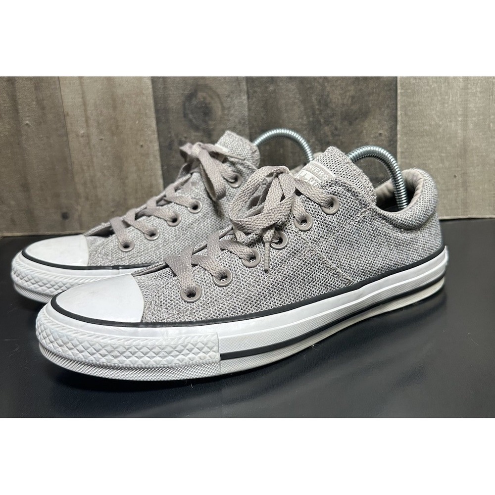 Converse Chuck Taylor All Star Madison Low Top Women's Size 8 Gray Lace Up Shoes